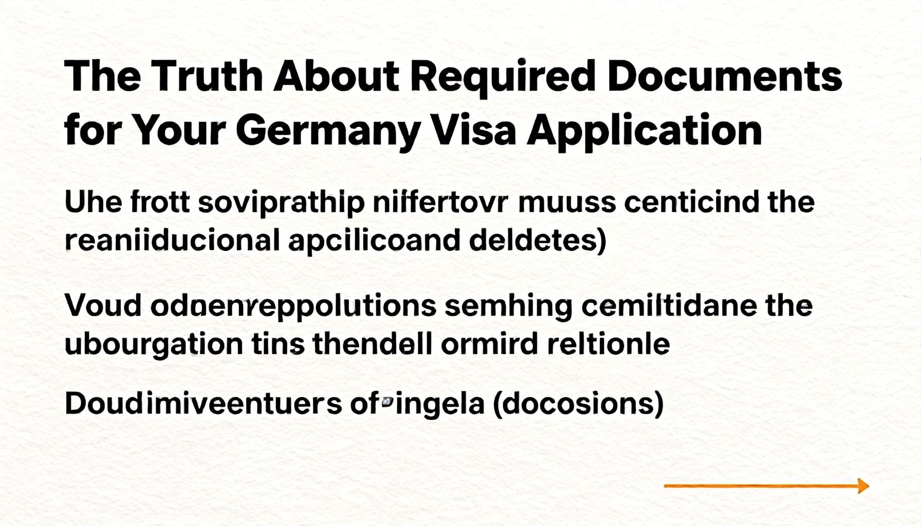 The Truth About Required Documents for Your Germany Visa Application*
