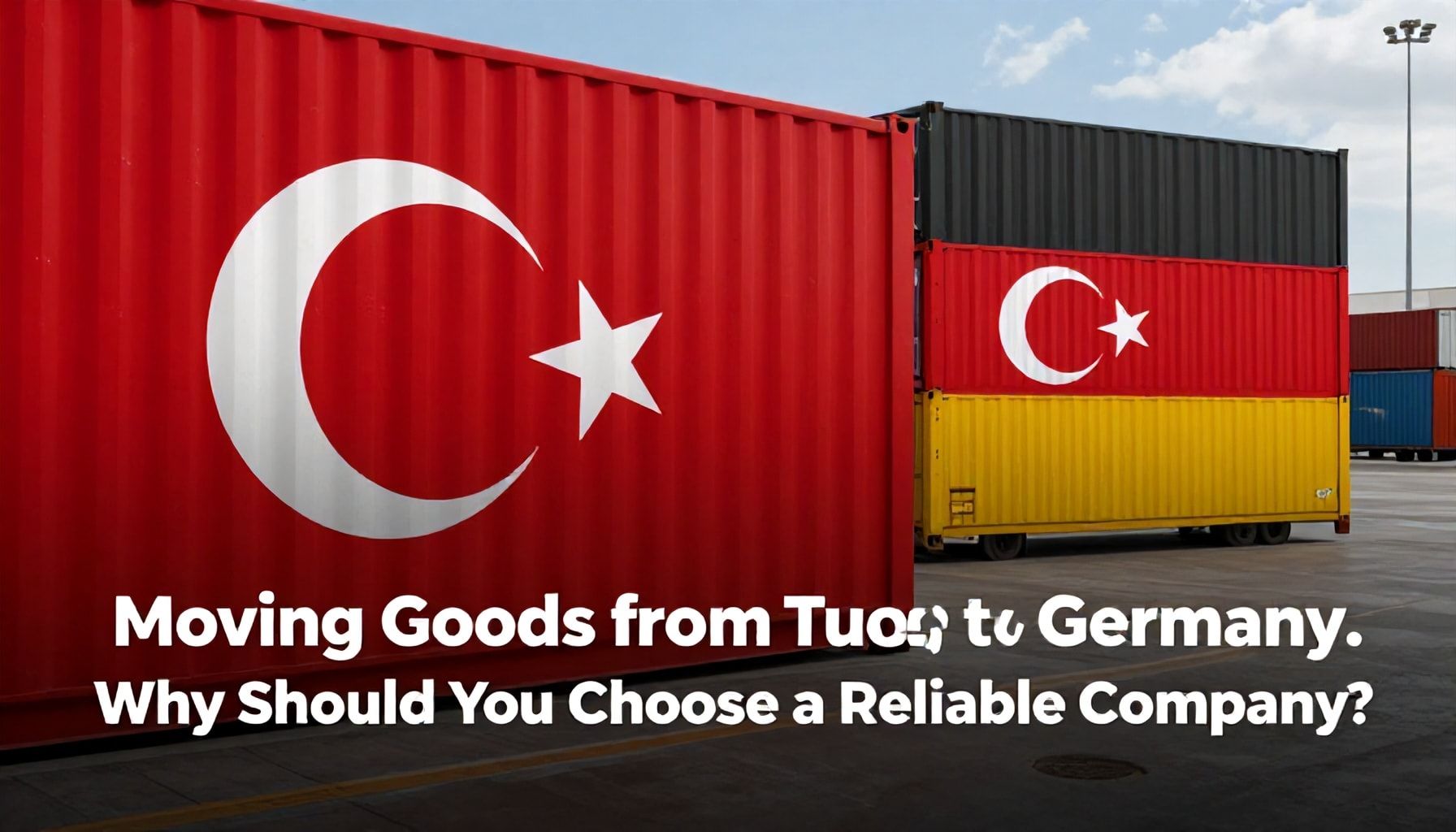 Türkiye'den Almanya'ya Eşya Taşıma: Neden Güvenilir Bir Şirket Seçmelisiniz?*