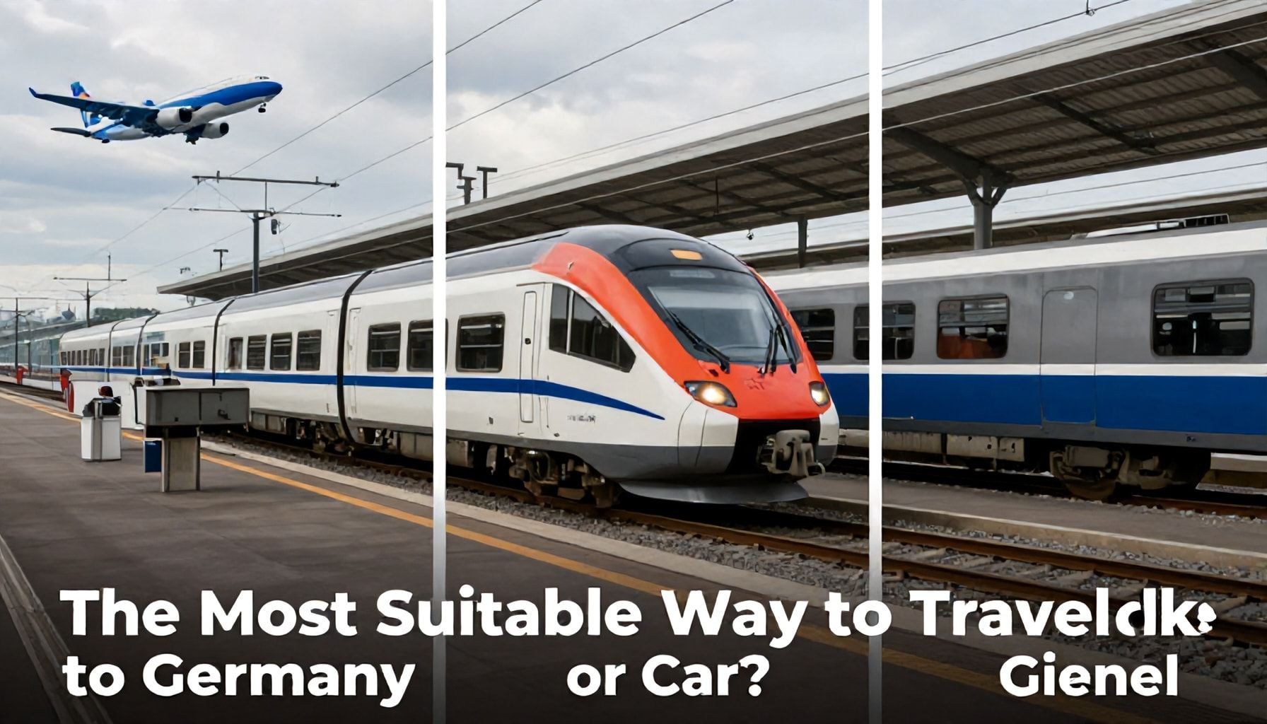 Uçak, Tren veya Araba? Almanya'ya En Uygun Seyahat Şekli*