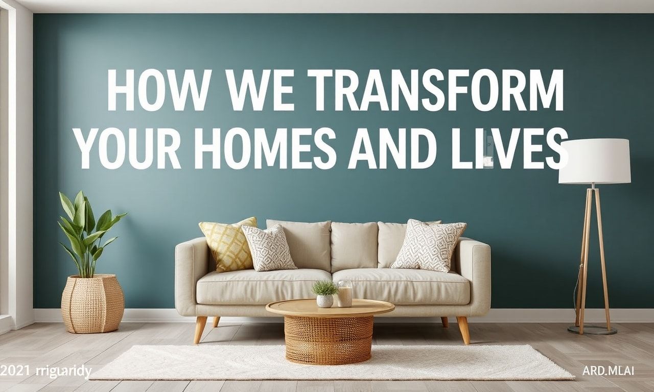 Evimizi ve Yaşamlarımızı Nasıl Dönüştürürüz: Bir Rehber How We Transform Our Homes and Lives: A Guide
