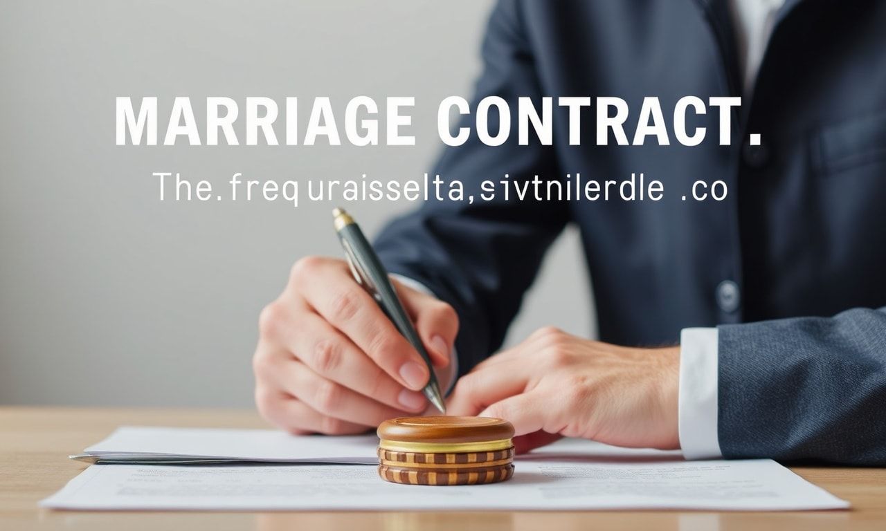 Evlilik Sözleşmesi: Hukuki Güvenliğinizin Temeli Marriage Contract: The Foundation of Your Legal Security