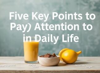 Günlük Hayatta Dikkat Edilmesi Gereken 5 Anahtar Nokta Five Key Points to Pay Attention to in Daily Life