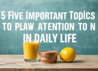 Günlük Yaşamda Dikkate Almanız Gereken 5 Önemli Konu Five Important Topics to Pay Attention to in Daily Life
