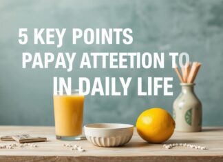 Günlük Yaşamda Dikkate Değer Vermek İstediğiniz 5 Anahtar Nokta 5 Key Points to Pay Attention to in Daily Life