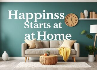Mutluluk Evinden Başlar: Evinizi Dönüştürmek İçin Pratik İpuçları Happiness Starts at Home: Practical Tips to Transform Your Home