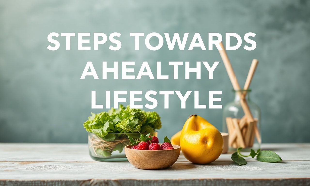 Sağlıklı Yaşam Tarzına Doğru Adımlar Steps Towards a Healthy Lifestyle