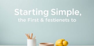 Basitlikle Başlayan Yaşam: Minimalist Olmanın İlk Adımları Starting Simple: The First Steps to Minimalism