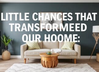 Evimizi Dönüştüren Küçük Değişiklikler: Bir Editörün Öyküsü Little Changes That Transformed Our Home: A Story by an Editor