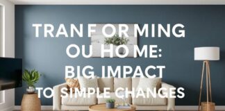Evimizi Dönüştürmek: Basit Değişikliklerin Büyük Etkileri Transforming Our Home: The Big Impact of Simple Changes