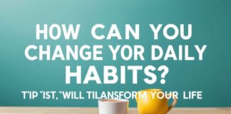 Günlük Alışkanlıklarınızı Nasıl Değiştirebilirsiniz? Hayatınızı Dönüştürecek İpuçları How Can You Change Your Daily Habits? Tips That Will Transform Your Life