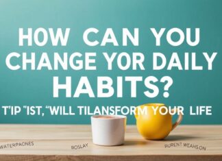 Günlük Alışkanlıklarınızı Nasıl Değiştirebilirsiniz? Hayatınızı Dönüştürecek İpuçları How Can You Change Your Daily Habits? Tips That Will Transform Your Life