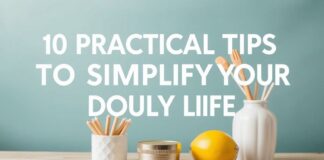 Günlük Yaşamınızı Kolaylaştıran 10 Pratik İpuçları 10 Practical Tips to Simplify Your Daily Life