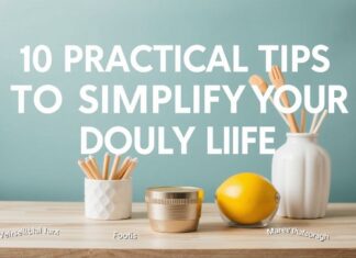 Günlük Yaşamınızı Kolaylaştıran 10 Pratik İpuçları 10 Practical Tips to Simplify Your Daily Life