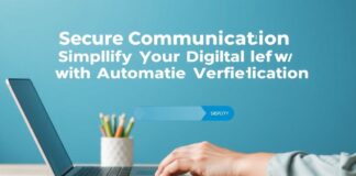 Güvenli İletişim: Otomatik Doğrulama ile Dijital Hayatı Kolaylaştırın Secure Communication: Simplify Your Digital Life with Automatic Verification